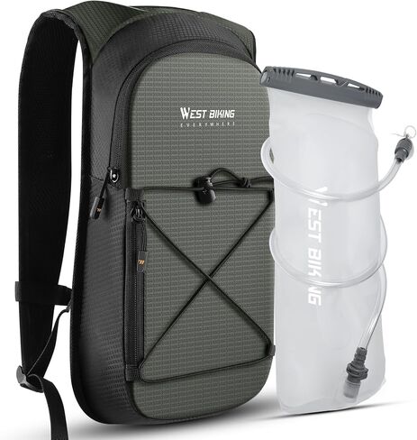 حقيبة ظهر للترطيب مع المثانة TPU ترطيب ، حقيبة ظهر ماء خفيفة الوزن ، حزمة ترطيب مع 2L من المثانة للركض ، ركوب الدراجات التخييم الرياضية في الهواء الطلق in Kuwait