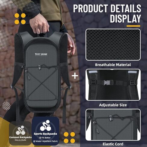 حقيبة ظهر للترطيب مع المثانة TPU ترطيب ، حقيبة ظهر ماء خفيفة الوزن ، حزمة ترطيب مع 2L من المثانة للركض ، ركوب الدراجات التخييم الرياضية في الهواء الطلق in Kuwait