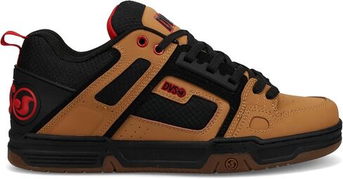 DVS Men's Skate Shoe, Grey/Black/Gold, 5 in Saudi Arabia