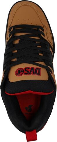 DVS Men's Skate Shoe, Grey/Black/Gold, 5 in Saudi Arabia