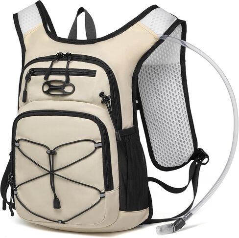 حقيبة ظهر Wotony خفيفة الوزن للترطيب مع مثانة مياه 2LOR 3L لركوب الدراجات والمشي لمسافات طويلة - حقيبة نهارية مائية للرجال والنساء in Kuwait