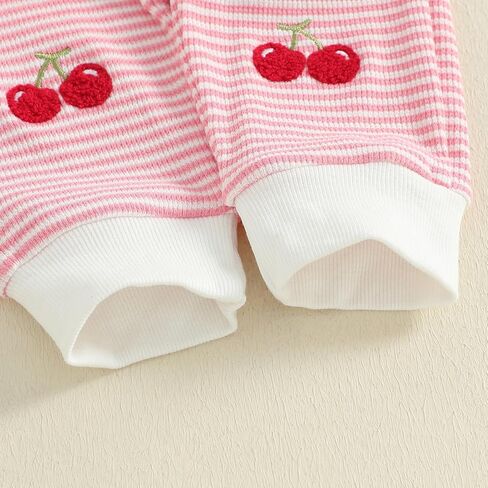 Nyapruwe Baby Girl Outfits Toddler Fall Winter Clothes Cute Long Sleeve Sweatshirt Tops Pants Set Infant 2Pcs Clothing in Kuwait