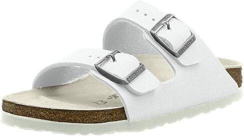 Birkenstock Arizona Unisex White Birko-Flor Sandal 44 / Unisex US Size 13-13.5 in Saudi Arabia