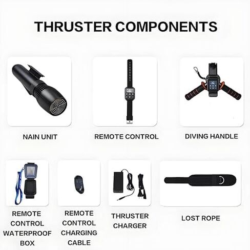 700W Electric Underwater Scooter, 40M Dive Thruster with Brushless Motor, 60-Minute Removable Battery for Snorkeling & Pool Adventures, Water Sports Equipment in Saudi Arabia