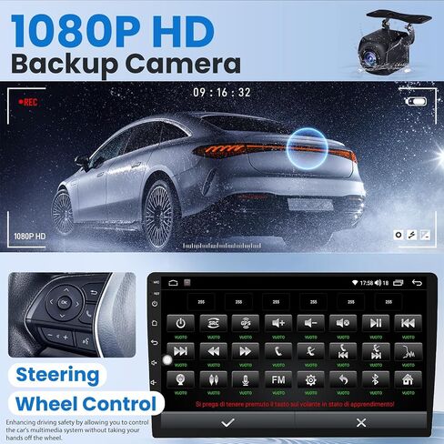 2+64GB Car Radio Stereo for Jeep Patriot Compass 2010 2011 2012 2013 2014 2015 2016: 10" 1280 * 800 HD Touch Screen Replacement with CarPlay Android Auto Bluetooth Backup Camera 5GWIFI GPS Navigation in Kuwait