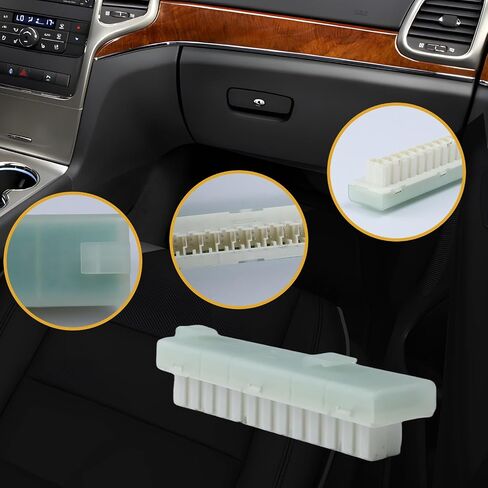 68230877AA FUSE CONNECTOR CAN CAN BUS CANS مناسبة لجيب Cherokee/Wrangler لـ Chrysler 200/300/Pacifica/Voyager لـ Dodge Ram/Charger/Challenger/Durango/Journey in Kuwait