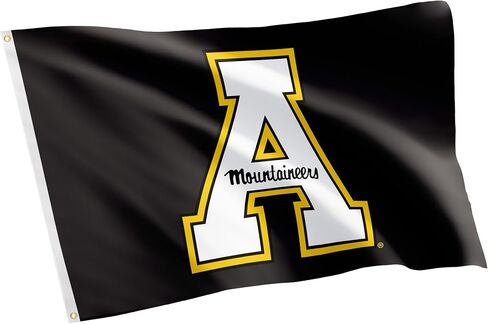 Desert Cactus Appalachian State University ASU Flag - 3 × 5 أقدام لافتة متسلق الجبال ، النسيج المتين الداخلي/الخارجي ، تصميم البوليستر 100 ٪ (النمط 1) in Saudi Arabia
