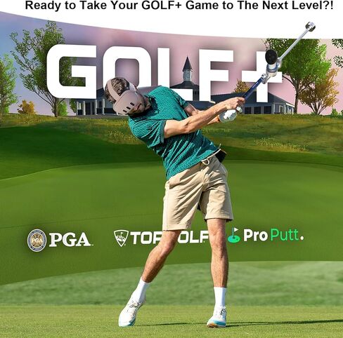 All-new YEZRO VR Golf Club Attachment for Meta Quest 3s/3/2 and Pro - 27" & 19" Dual Length Adjustable Weighted Golf Club Handle Accessory for Golf+ Realistic Weight & Balance ( for Left & Right Controller) in Kuwait