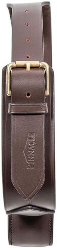 Schneiders French Style Cribbing Collar | European Leather | Covered Steel Plate Design | Adjustable Size | Brass Roller Buckle | Ideal for Preventing Wind Sucking in Saudi Arabia
