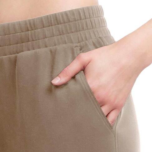 بنطال رياضي للسيدات من Danskin مزود بجيوب وسحاب واسع الساق in Kuwait