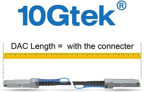 10GTEK SFP+ DAC Twinax Cable-10GBASE-CU COPPER DIRECT DIRECT COPPER COPPER SFP لـ Cisco SFP-H10GB-CU7M ، UBIQUITI UNIFI UC-DAC-SFP+ ، MERAKI ، FORTINET ، D-LINK ، 26WG ، 7-METER (23 قدمًا) in Saudi Arabia