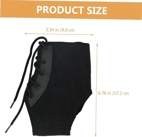 PartyKindom Adjustable Breathable Ankle Support Brace for Women Compression Ankle Wrap for Sprained Relief Protector for Sports and Running in Saudi Arabia