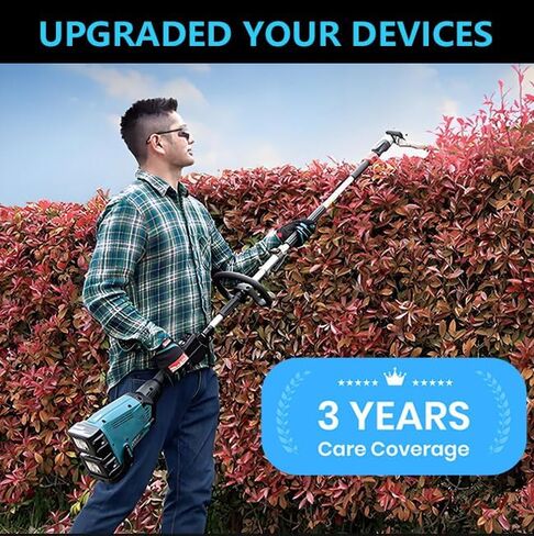 بديل 8.0AH تم ترقيته لبطارية Makita 18V متوافق مع بطاريات Makita 18V BL1860B BL1815B BL1830B BL1850B BL1840B الأدوات اللاسلكية (الأزرق) in Kuwait
