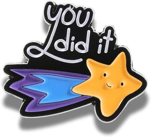 Funny Wander Enamel Pin, Not All Who Wander Are Lost But I Am Metal Lapel Pin, 1.1 Inch Backpack Hat Shirt Badge, Funny Quote Pins for Travelers, Hikers, Adventurers, Gifts in Saudi Arabia