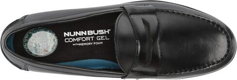 Nunn Bush Mens Drexel Penny مع أحذية Kore Comfort Technology المتسكعون ، بورغوندي ، 9 الولايات المتحدة in Saudi Arabia