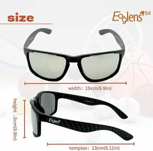 Photochromic Polarized fishing Sunglasses for Men Women Running Hunting Golfing Cycling Hiking Outdoor in Kuwait