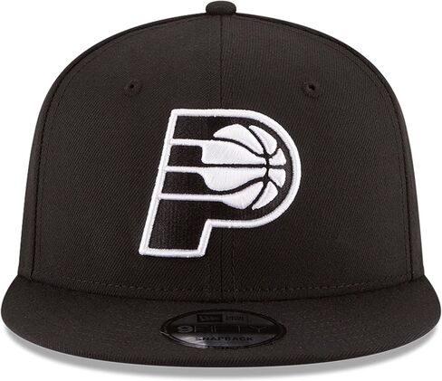 عصر جديد NBA 9fifty أسود أبيض قابلة للتعديل قبعة القبعة قبعة قبعة واحدة يناسب الجميع in Saudi Arabia
