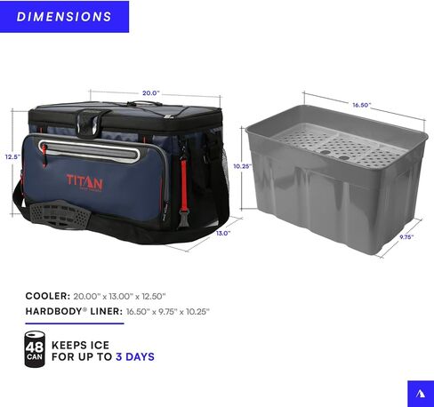Titan by Arctic Zone 30 Can Zipperless Soft Cooler with HardBody Liner, Jungle Hunt in Saudi Arabia