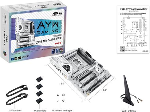 Micro Center CPU Motherboard Combo-Intel Core Ultra 7 265K 20-Cores LGA 1851 Backtop Bundle مع TUF Gaming Z890-Plus WiFi Motherboard in Kuwait