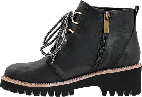 أحذية Corkys Footswear Womens Trail Ride ، مثالية للمشي لمسافات طويلة مع النعال المريحة والموتدة ، وكعب 2 بوصة ، ونعل خارجي العروة ، وتصميم الدانتيل مع الثقوب المعدنية القوية in Saudi Arabia