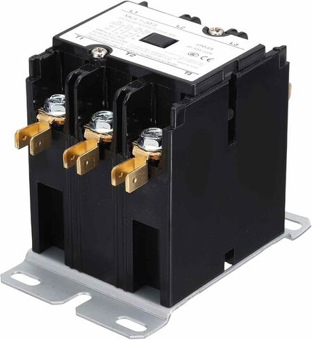 DMiotech HVAC Contactor, 3 Pole FLA 30 Amps 240V Coil Air Conditioner Contactor Compressor Condenser Motor AC Definite Purpose Contactor, UL Listed in Saudi Arabia