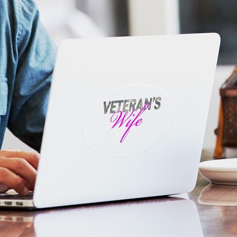 CafePress ACU Army Vet Wife Sticker Oval Car Bumper Sticker in Saudi Arabia