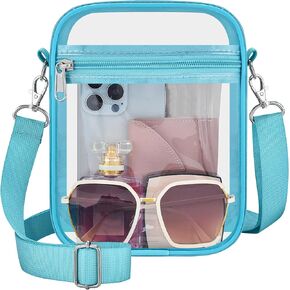 وافق Clear Bag Stadium على محفظة واضحة للنساء حقيبة Clear Crossbody لأحداث الملعب المهرجانات in Kuwait