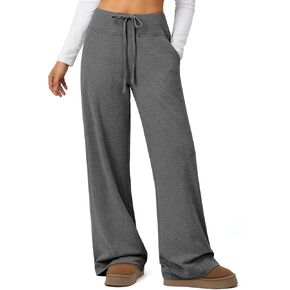Athmile sweatpants نساء سراويل واسعة الساق الساقين الساق in Kuwait