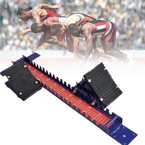 Multifunctional Starting Block, Track and Field Starting Block, Angleadjustable Pedal, Suitable for Track and Field Competitions, Rubber Track in Kuwait