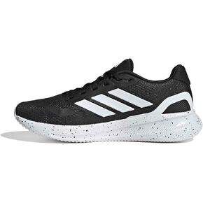 حذاء رياضة Adidas Men Run Falcon 5 ، أسود/أبيض/أسود ، 7.5 in Kuwait