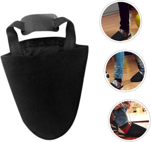 Milisten 1Pair Bowling Shoe Slider Covers with Elastic Band Bowling Shoe Protectors for Effortless Sliding for Casual and Professional Bowlers Essential Bowling Accessories in Saudi Arabia