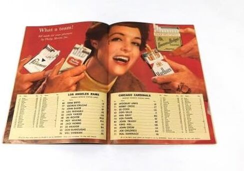 1959 Chicago Cardinals at Los Angeles Rams NFL Football Program 8-29-59 - NFL Programs in Kuwait