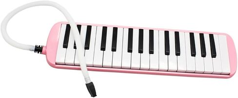 Key Pink Melodica Instrument with Soft Carrying Case Lightweight Pianica Keyboard for Beginners Music Lovers Portable and Easy to Play Without Batteries in Saudi Arabia