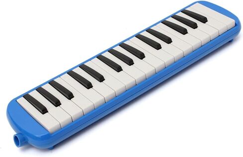 Portable Melodica Harmonica with Carrying Bag Easy to Learn Wind Instrument for Beginners and Music Fans Comfortable Play Blue in Kuwait