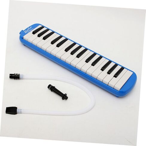 Portable Melodica Harmonica with Carrying Bag Easy to Learn Wind Instrument for Beginners and Music Fans Comfortable Play Blue in Kuwait