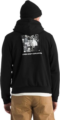 THE NORTH FACE mens Evolution Box Toss Fill Hoodie | Sweatshirt With 2 Piece Hood, Adjustable Drawcord, Kangaroo Hand Pocket in Saudi Arabia
