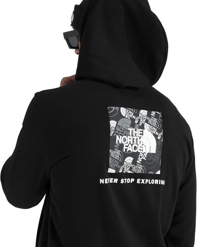 THE NORTH FACE mens Evolution Box Toss Fill Hoodie | Sweatshirt With 2 Piece Hood, Adjustable Drawcord, Kangaroo Hand Pocket in Saudi Arabia