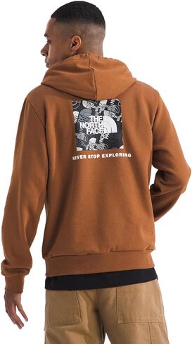 THE NORTH FACE mens Evolution Box Toss Fill Hoodie | Sweatshirt With 2 Piece Hood, Adjustable Drawcord, Kangaroo Hand Pocket in Saudi Arabia