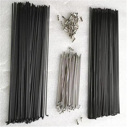 36Pcs14G المتحدث الفولاذ المقاوم للصدأ المتحدث 26 بوصة 27.5 بوصة 29 بوصة مستقيم رئيس المتحدث الطريق الدراجة الكوع الصلب بار أجزاء in Saudi Arabia