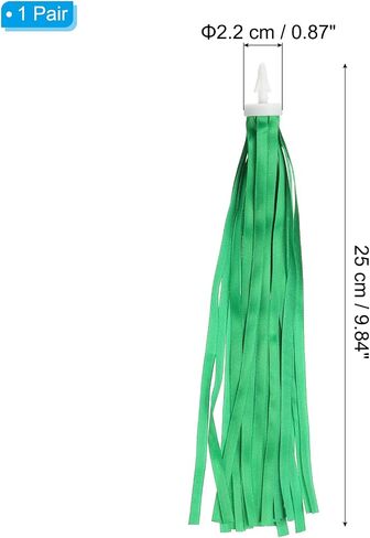 PATIKIL Bike Streamers, Colorful Scooter Handlebar Tassels Grips Ribbon Accessories Decorations for Bicycle Handles in Saudi Arabia