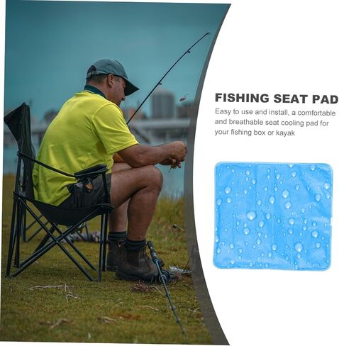Garneck Breathable Summer Fishing Seat Cushion 1-Piece Cooling Mat for Kayak and Office Chair Wear-Resistant Cooling Pad for Outdoor Fishing and Summer Use in Saudi Arabia