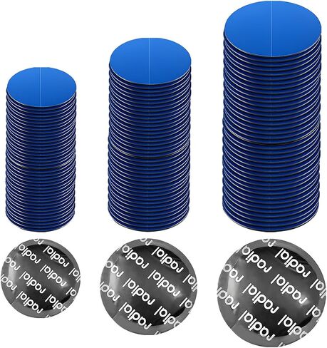 90PCS Tire Repair Patch, 32mm 42mm 58mm Natural Rubber Tyre Puncture Repair Patch Kit, Automotive Round Tubeless Patches Fast Repair Tool for Car Truck Bike Inner Tire in Saudi Arabia