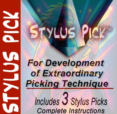 Stylus Pick for Shred Guitar - للتطوير السريع للانتقاء البديل عالي السرعة in Saudi Arabia