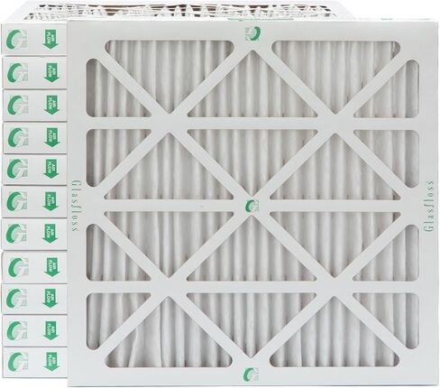 Glasfloss 20x25x2 MERV 10 Furnace Filter (12 Pack) in Kuwait