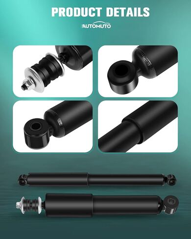 Automuto 2 PCS Struts Strocks Extorbers متوافقة مع 2003-2004 لنيسان Frontier ، 2002-2004 لنيسان Xterra مع 344469 صدمات السيارات-الجبهة in Kuwait