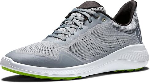 FootJoy Men's FJ Flex Golf Shoe, Navy/White/Blue, 8.5 X-Wide in Saudi Arabia
