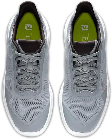 FootJoy Men's FJ Flex Golf Shoe, Navy/White/Blue, 8.5 X-Wide in Saudi Arabia