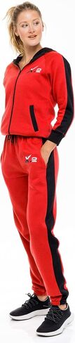 Skylinewears X-2 Women Tracksuit Set 2 Piece Jogging Outfits Long Sleeve Zip Up Hooded Jogger Set with Pocket in Saudi Arabia