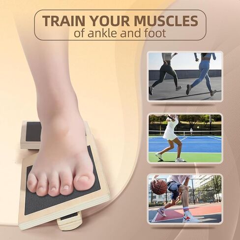 Ankle Balance Board, Foot Strength Trainer, Used for Sprain Recovery, Plantar Fasciitis Relief, Posture Correction Device, Balance Training. in Saudi Arabia