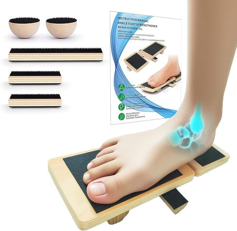 Ankle Foot Strengthener Balance Board Exerciser for Toe Heel Sole Flexibility Stability Balance Training Posture Corrector Physical Therapy Plantar Fasciitis Relief Sprained Ankle in Saudi Arabia